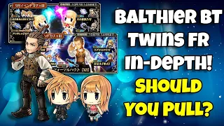 Should You Pull Balthier BT Twins FR In-Depth! Worth Pulling For? [DFFOO GL]
