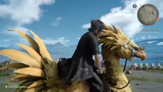 FINAL FANTASY XV chocobo riding