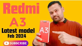 Redmi A3 Full Unboxing and First Impressions | Camera Details | Display Details| Redmi A3 2024 Model