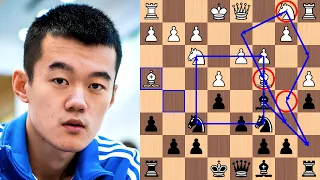 Ding Liren defeats Gukesh D's Italian Game