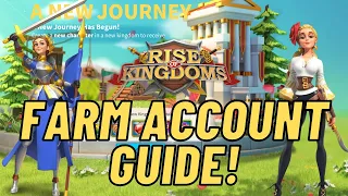 How to create a Farm Account - Step by step guide! | Rise of Kingdoms