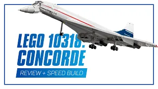 LEGO 10318: Concorde - HANDS-ON REVIEW