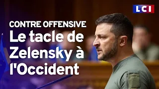 Le tacle de Zelensky à l'Occident