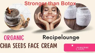 The Best Collagen moisturizing face cream|  Tightening Chia seeds cream for all skin types .