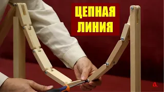 Цепная линия и её центр тяжести