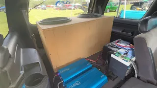 DIDN'T EXPECT 15" SUBS TO BE THIS LOUD IN A SUV!
