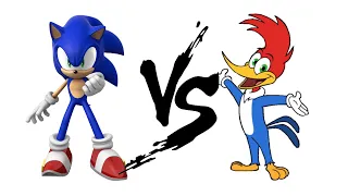 Sonic Vs El pájaro loco