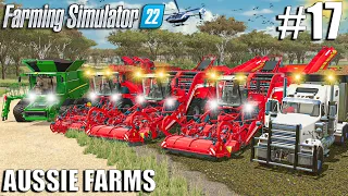 Start of the HARVESTING SEASON w/ GRIMME and JOHN DEERE | Aussie Farms 22 | Farming Simulator 22