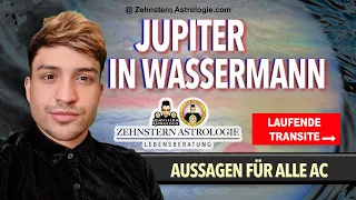 JUPITER IN WASSERMANN | Neue Inspiration für die Entfaltung der Freiheit #ZehnsternAstrologie.com