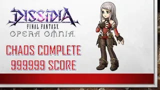 Dissidia FF Opera Omnia JP - Arciela CHAOS Complete  999999 Score