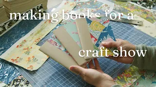 Bookbinding Studio Vlog ✦ make lots of books with me! plus vacation clips and what I'm reading