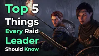 ESO How to Raid Lead: Beginners Guide