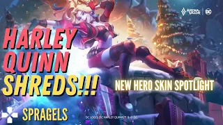 NEW Harley Quinn Skin Is Here! *Shred The Competition* - Arena Of Valor