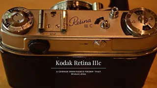 The Kodak Retina IIIC 35mm Film Camera