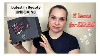 Latest in Beauty unboxing/ February 2021/ Beauty Crush Edit