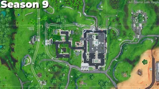 Season 1 To 18 | Complete Retail Row Map Evolution in Fortnite