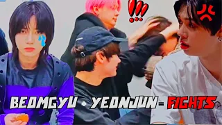 Beomgyu + Yeonjun= FIGHTS