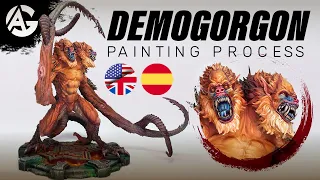 How to paint DEMOGORGON !!!!!!!!! (airbrush + brush)