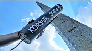 Huge KORSAIR 50000☠️ VS Concrete Pole💥