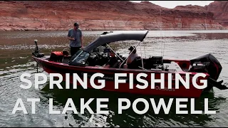 Spring Fishing and New Lund Boat Unveiled at Lake Powell