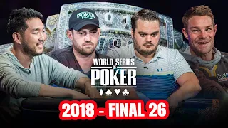 World Series of Poker Main Event 2018 - Day 7 with John Cynn, Joe Cada & Tony Miles