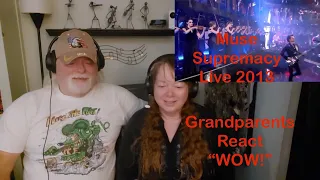 Muse - Supremacy Live 2013 - Grandparents from Tennessee (USA) react - first time reaction