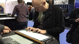 Jordan Rudess' first couple of minutes on the LinnStrument