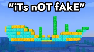 The FUNNIEST FAKE Minecraft Speedruns