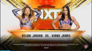 Nxt Kelani Jordan vs Kiana James 2/27/2024