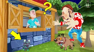 Dark Riddle MOD APK ( Skins NINJA ) : Attack The Neighbor | Part 38