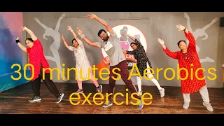 #30 minutes Non-Stop Aerobic Exercise In Telugu Language