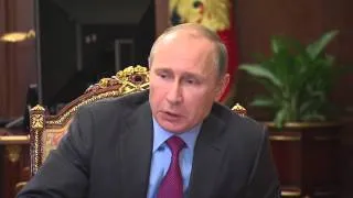 Встреча Владимира Путина с Сергеем Лавровым и Сергеем Шойгу
