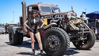 RAT CITY RUKKUS 2024 - HUGE RAT ROD SHOW - LAS VEGAS, NEVADA