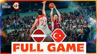 Latvia v Turkey | Basketball Full Game - #FIBAWC 2023 Qualifiers