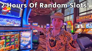 I Played Random Slots In Las Vegas For 2 Hours!