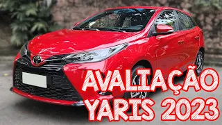 Avaliação Toyota Yaris 2023  O MELHOR CUSTO BENEFÍCIO DOS AUTOMÁTICOS - MELHOR QUE ARGO CVT