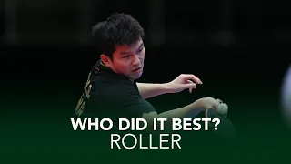 Table Tennis "Roller" Shots - Who Did It BEST?! | powered by DHS