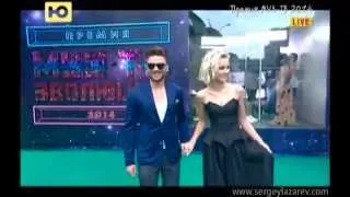 Sergey Lazarev. Премия Муз-тв 2014, Красная дорожка