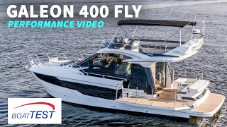 Galeon 400 FLY (2021) - Test Video