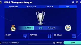 UEFA champion league finals against man city