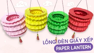 EASY PAPER LANTERN / DIY MID-AUTUMN LANTERN / DIWALI LANTERN MAKING AT HOME / DIY DIWALI DECORATIONS