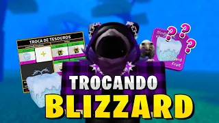 O que as pessoas trocam por BLIZZARD No Blox Fruits?!