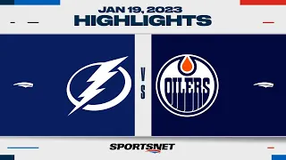 NHL Highlights | Lightning vs. Oilers - January 19, 2023