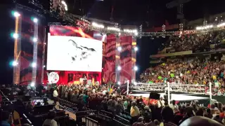 WWE Brock Lesnar Entrance LIVE at the Legacy Arena in Birmingham, AL