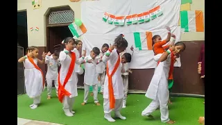 I love my India performance by our Grade 1 students #happyindependenceday #jaihind #patrioticsong
