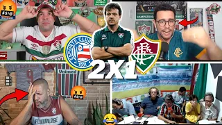 REAÇÕES TRICOLORES REVOLTADOS E TRISTEZA TOTAL- BAHIA 2X1 FLUMINENSE- BRASILEIRÃO- VAMOS RIR KKKK