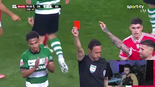 Gordino reage a Resumo: Sporting 2-1 Benfica (Liga 23/24 #28) (REACT)