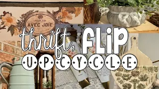 Thrift Flip | Upcycle | IOD Transfers | Functional Home Decor