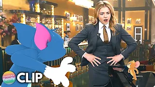 TOM & JERRY (2021)  🐭🐱 NEW Clip + Featurette |  Chloë Grace Moretz Live-Action Movie