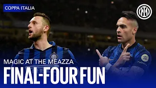 FINAL-FOUR FUN | TOP 5 GOALS COPPA ITALIA SEMI-FINALS ⚽⚫🔵